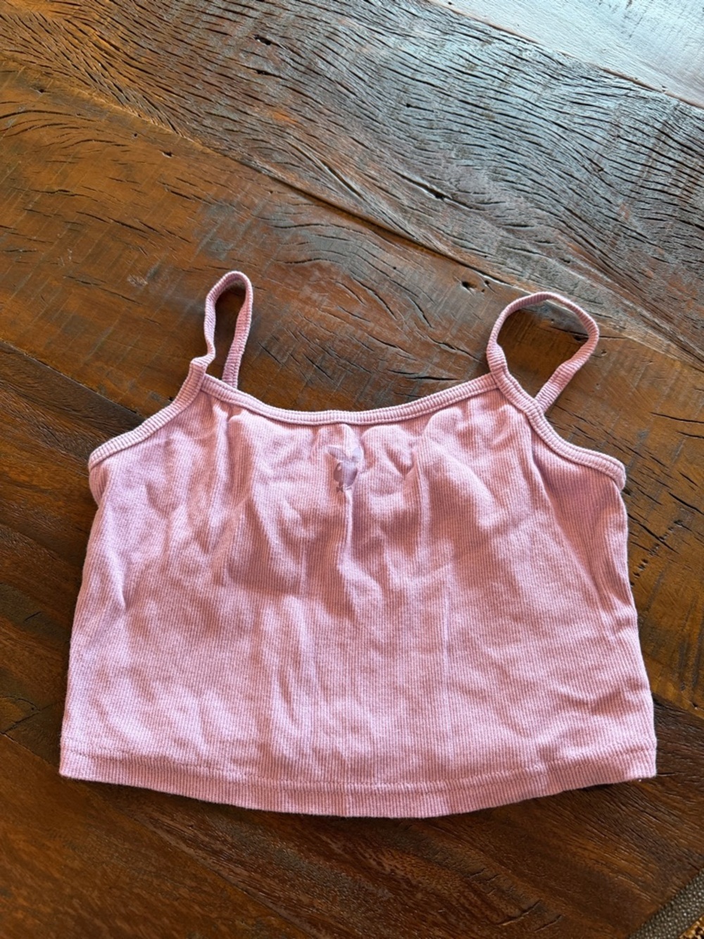 Playboy pacsun women’s tank top cropped crop top shirt lavender medium EUC